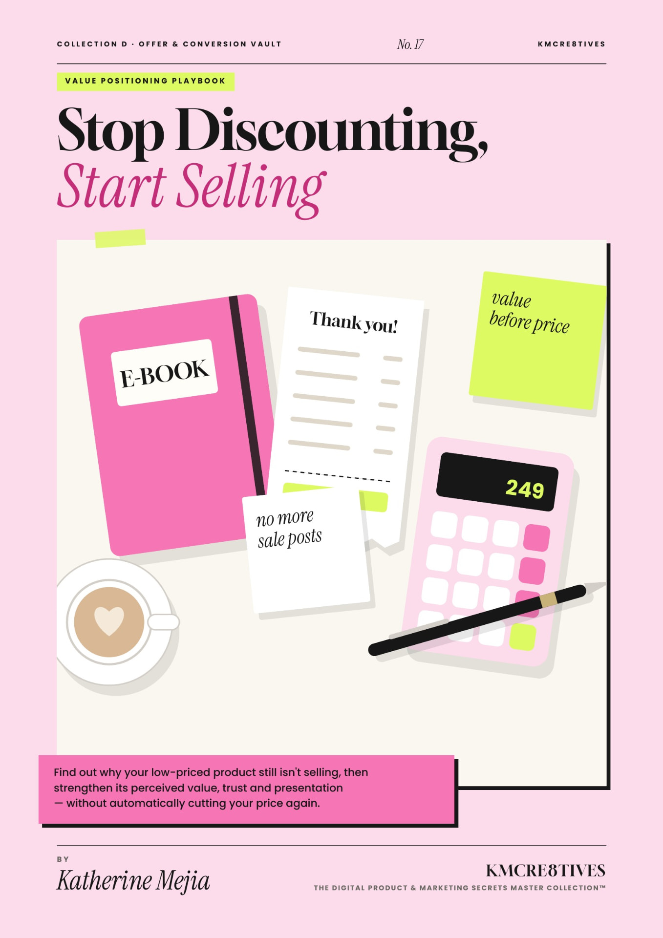 Stop Discounting, Start Selling cover