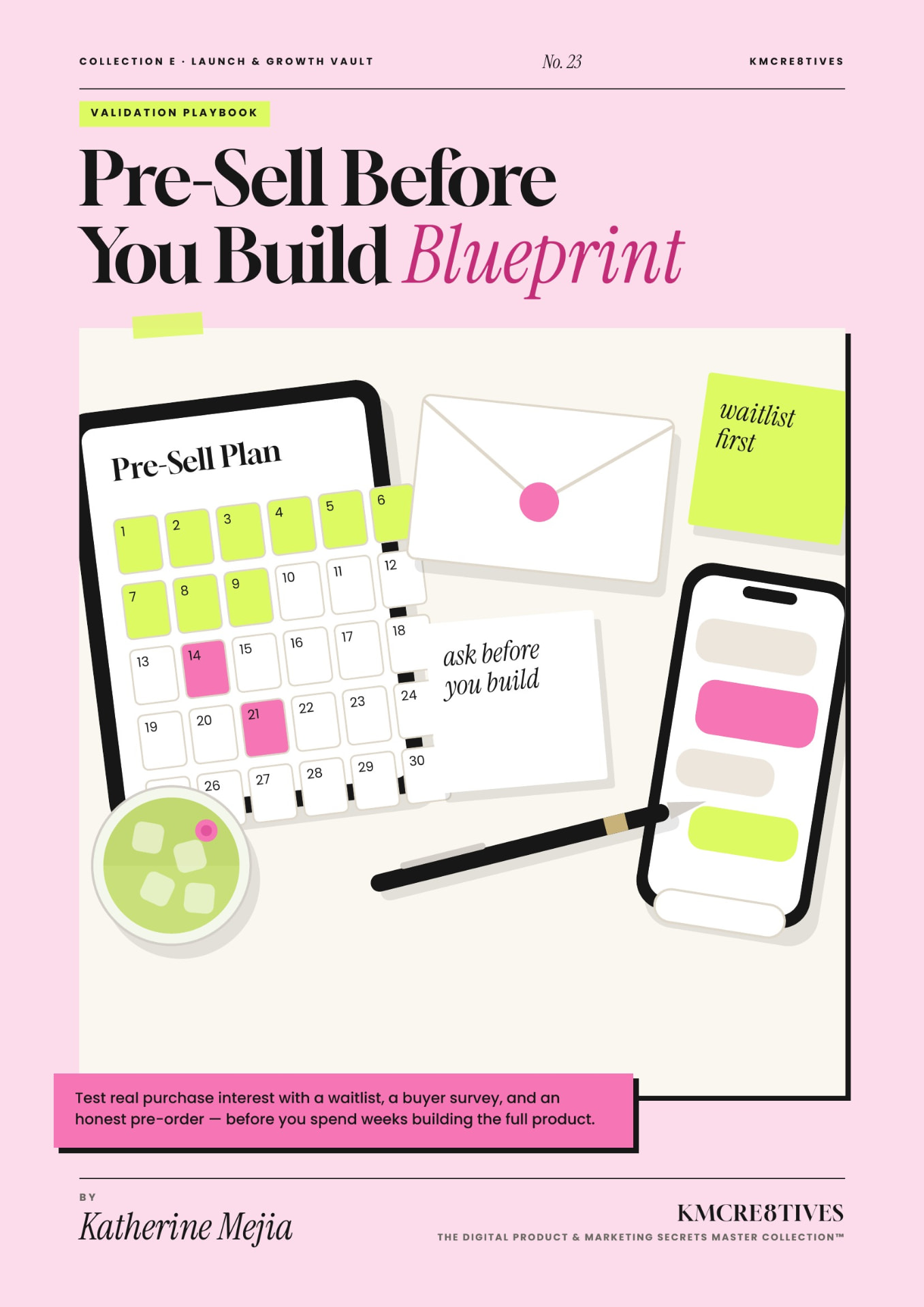 Pre-Sell Before You Build Blueprint cover