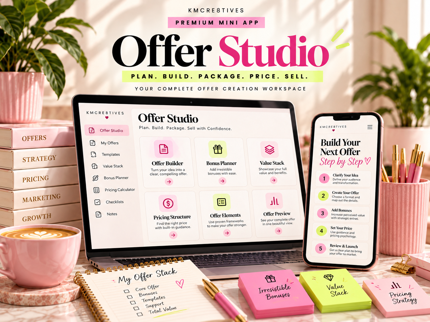 The Offer Studio by KM app preview